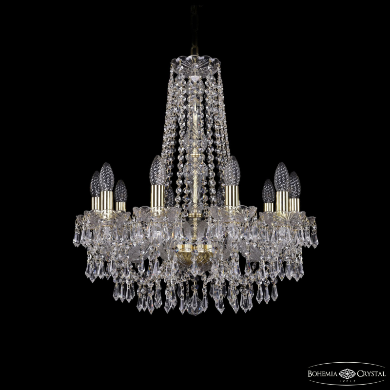 Подвесная люстра Bohemia Ivele Crystal 1403/10/195/h-60 G
