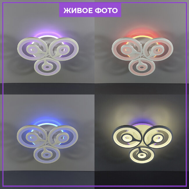 Потолочная люстра Wedo Light Torfred 75397.01.09.03RGB