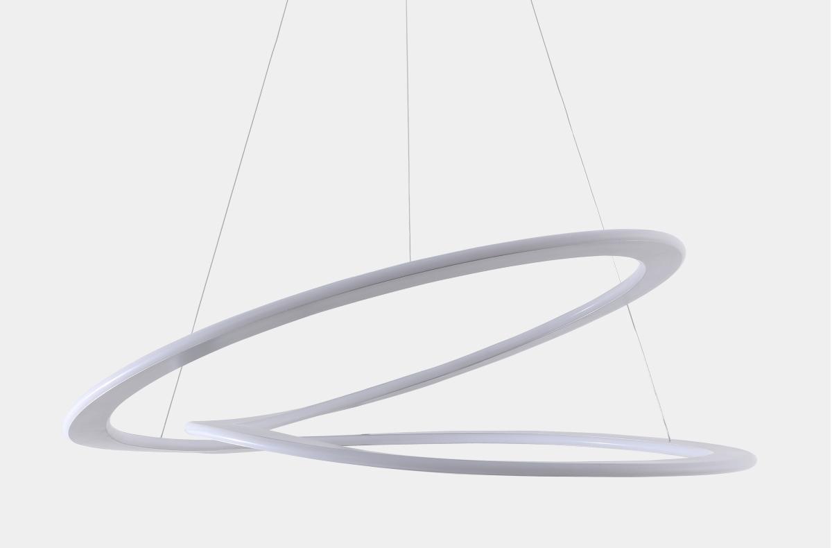 Подвесной светодиодный светильник Crystal Lux Amigo SP D750 Silver