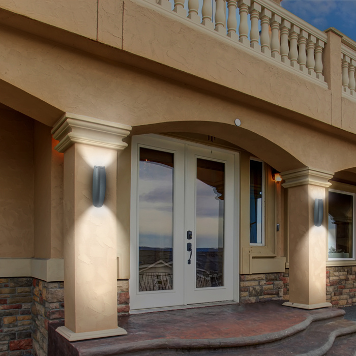 Уличный настенный светодиодный светильник Novotech Kaimas 357412