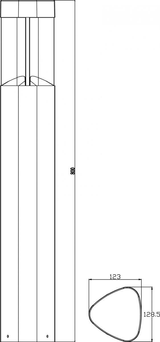 Ландшафтный светильник Deko-Light Trila 730365