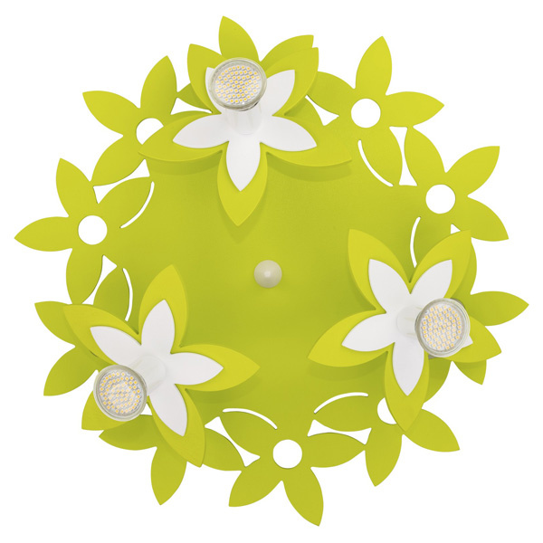 Потолочная люстра Nowodvorski Flowers Green 6900