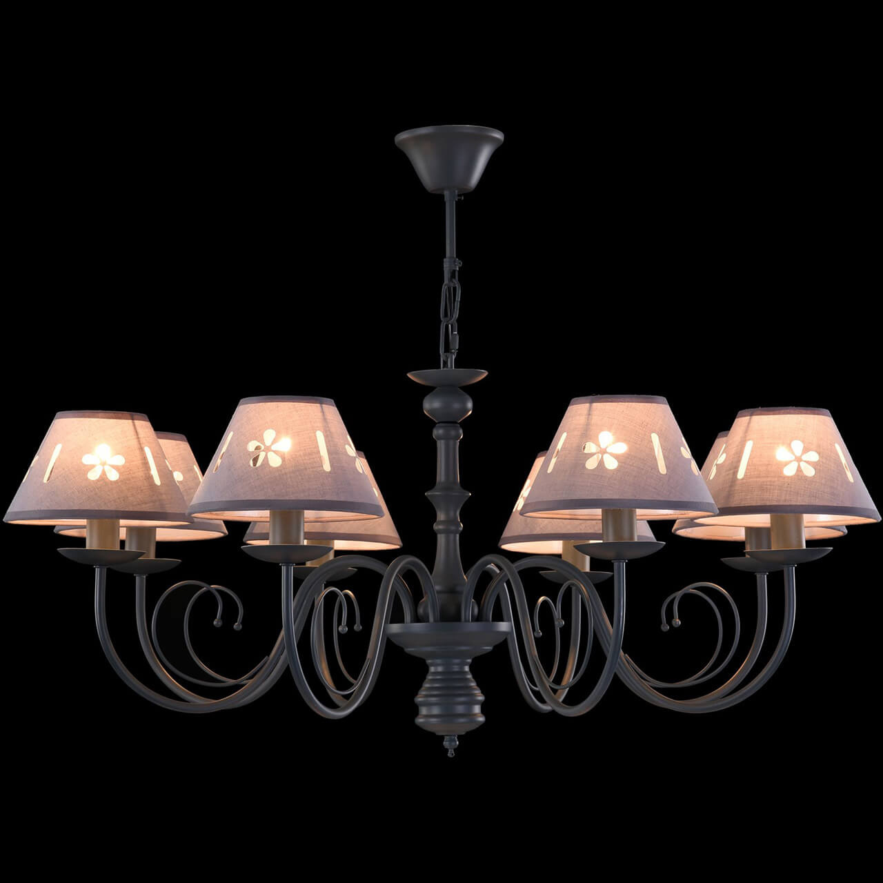 Подвесная люстра Freya Emily FR2537PL-08GR