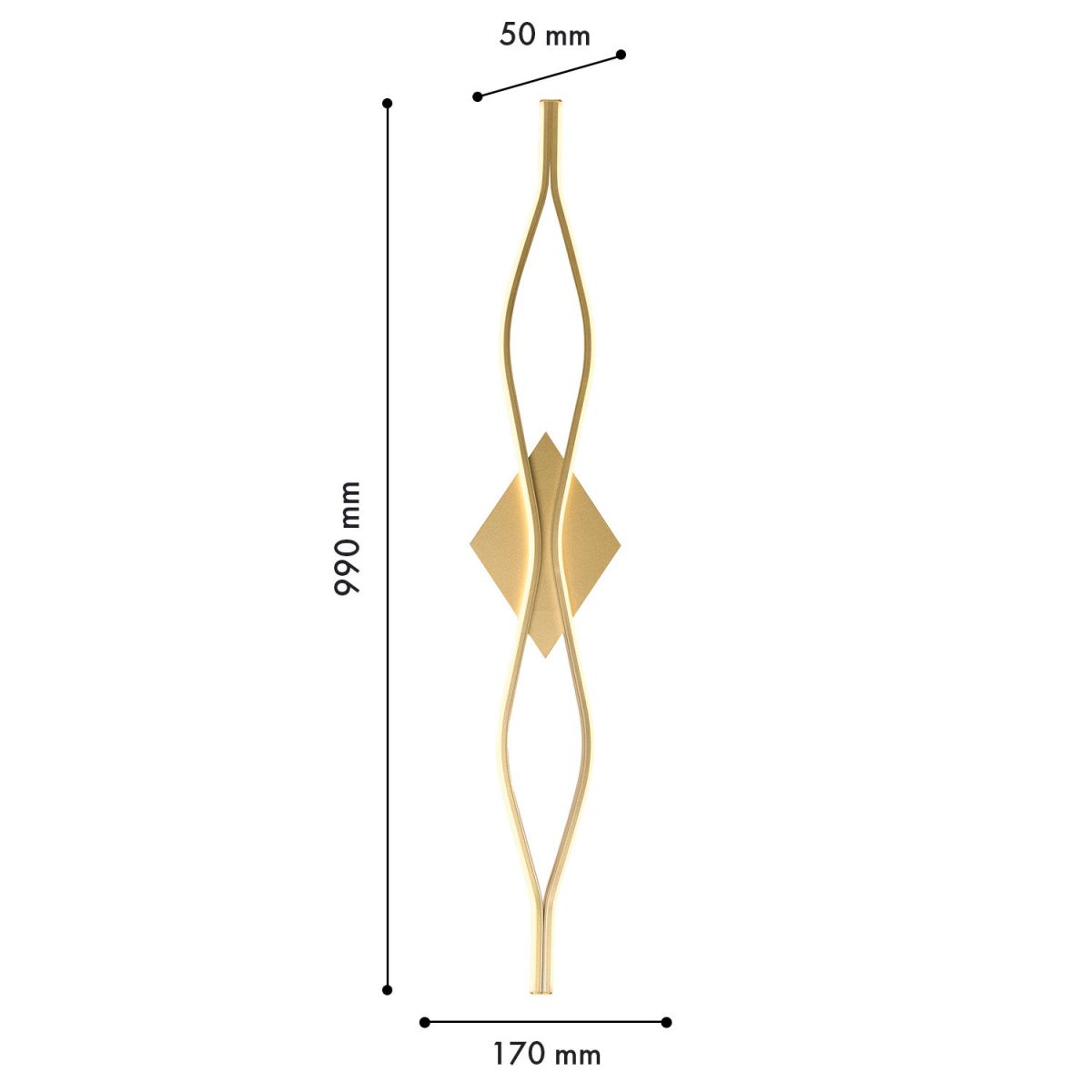 Настенный светильник Favourite Mebius 4741-2W