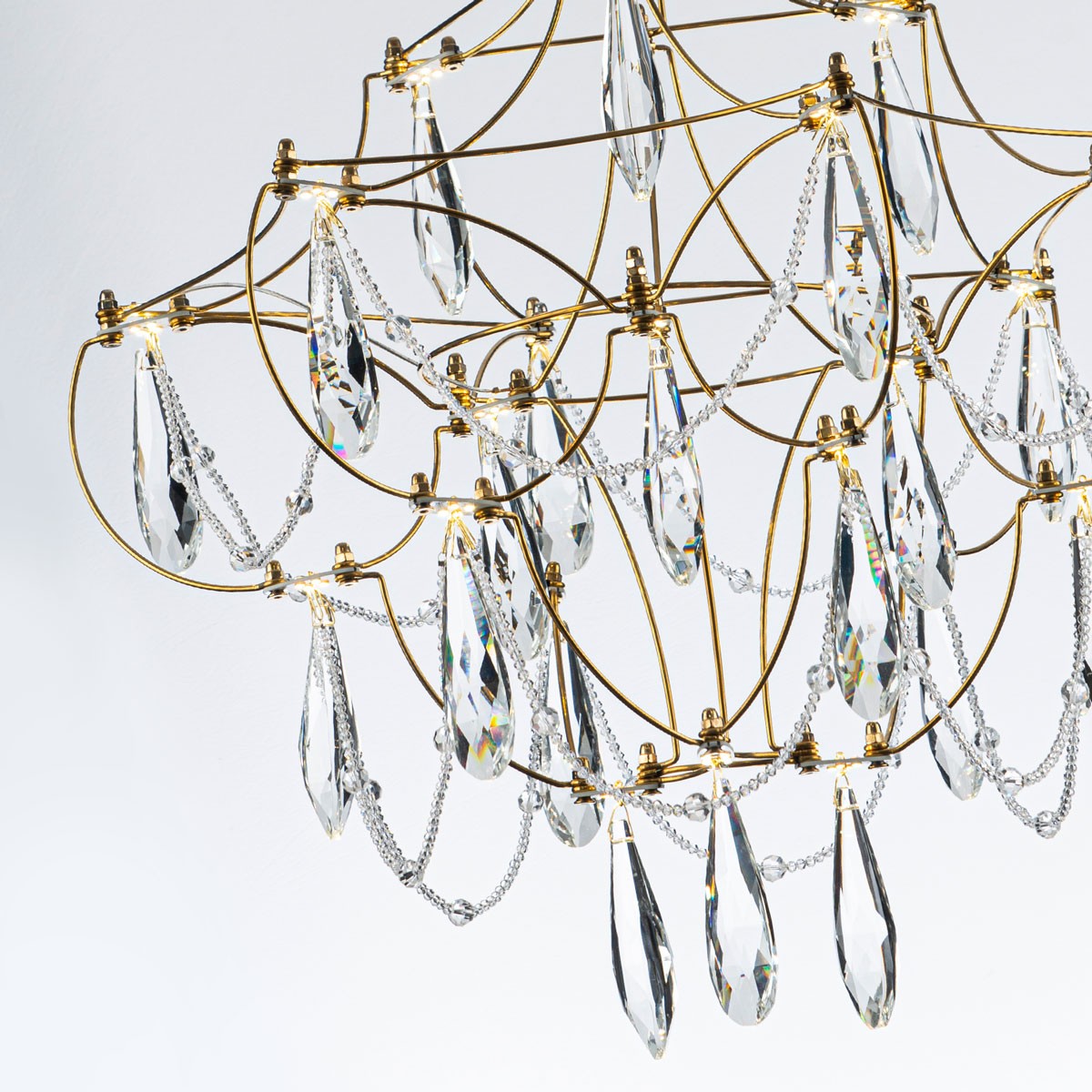 Подвесной светильник хрустальный Modelux ML.5601.400P BS