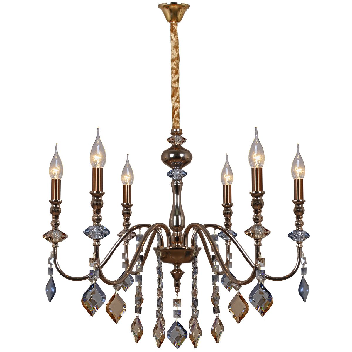 Подвесная люстра Illumico IL2370-6POR-39 GD