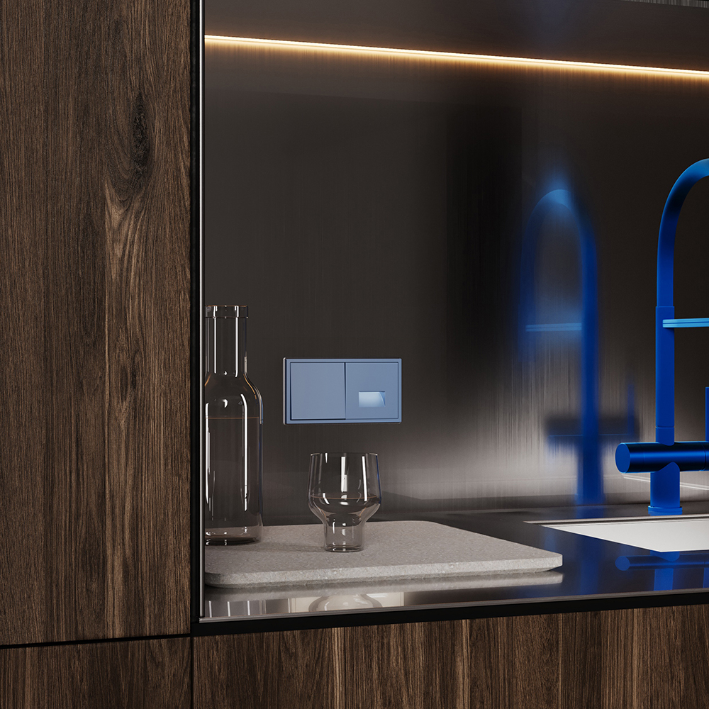 Накладка для подсветки светодиодной Voltum S70 (деним) VLS002315