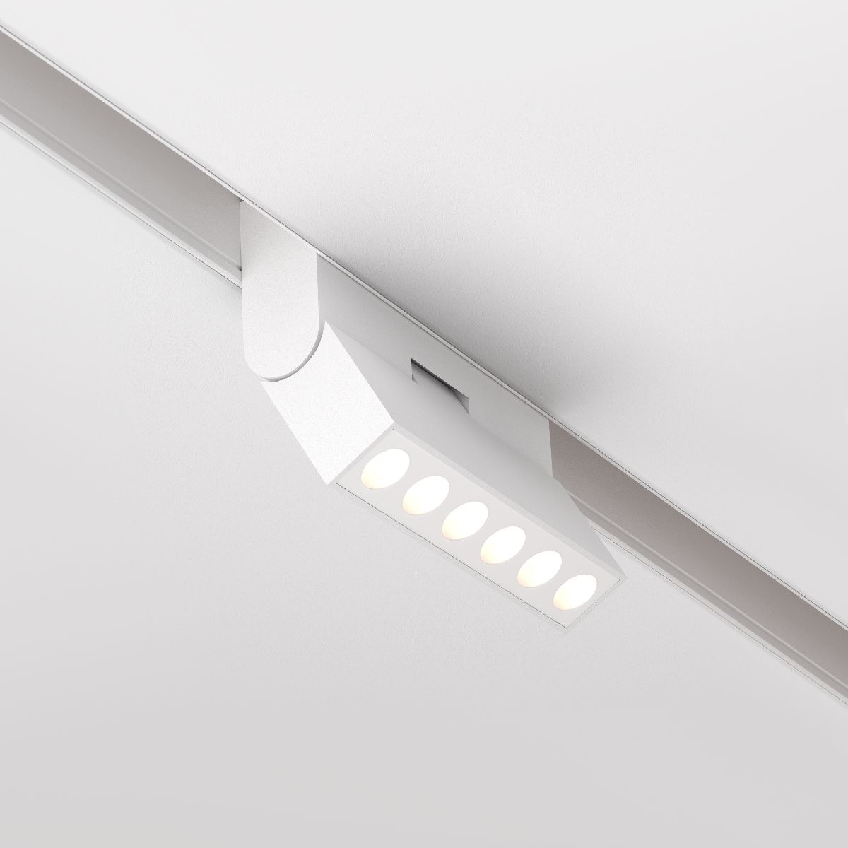 Трековый магнитный светильник Maytoni Points TR033-2-6W4K-W