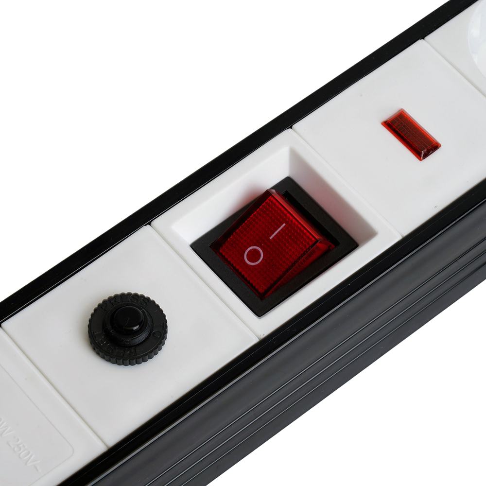 Сетевой фильтр 6-местный с/з Stekker Techno HM22-61-02 50150