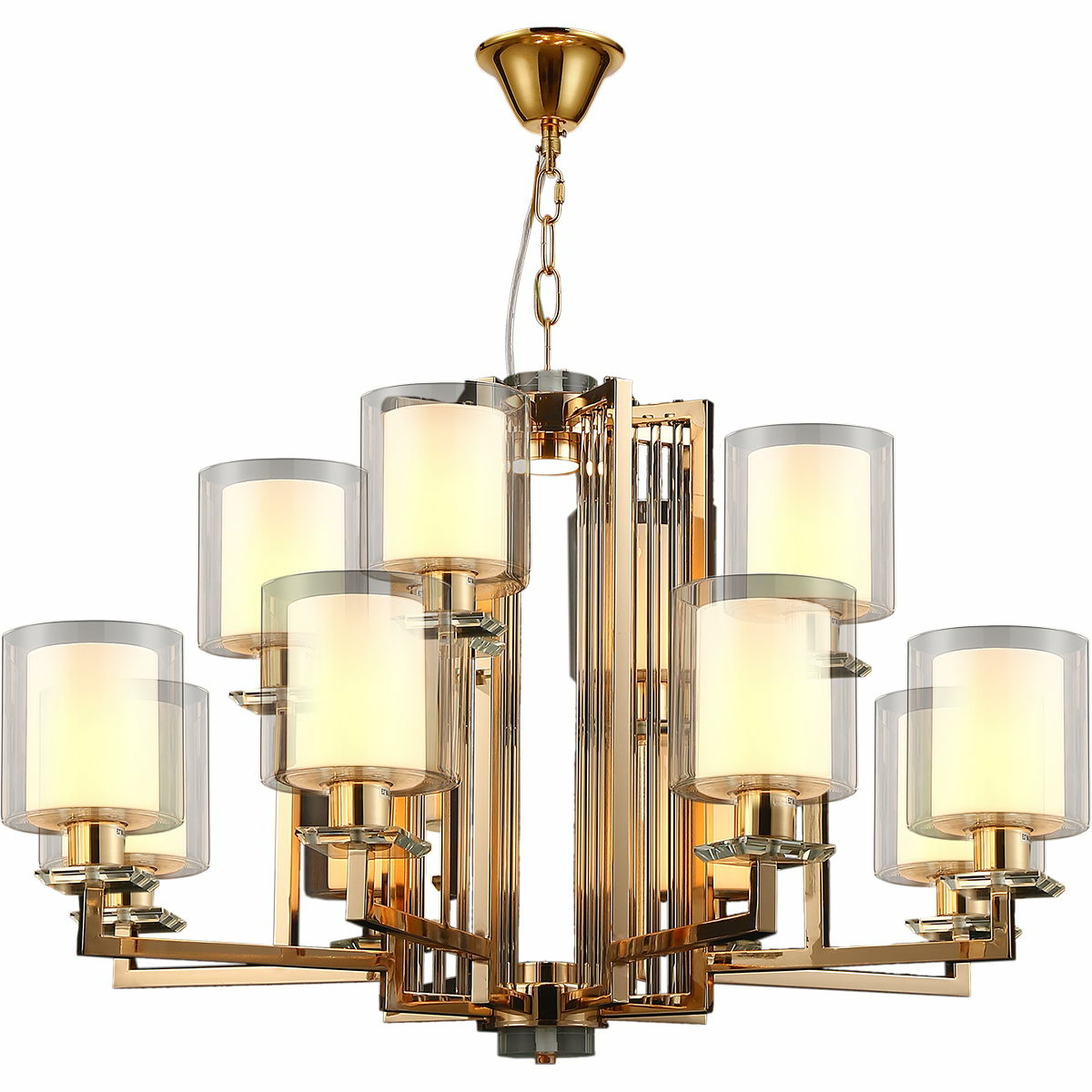 Подвесная люстра Illumico IL6201-12P-27 GD