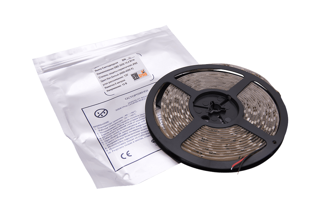 Светодиодная лента SWG SWG560-12-14.4-NW-65 001063