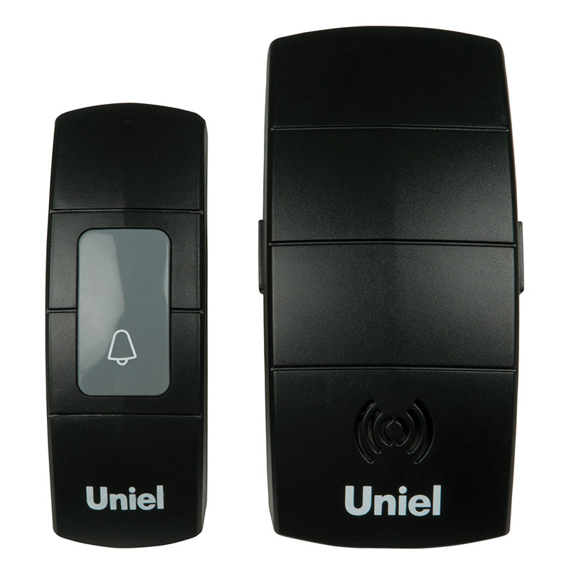 Звонок беспроводной (05464) Uniel UDB-088W-R1T1-32S-100M-BL