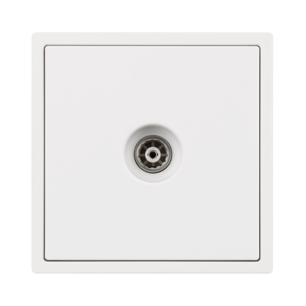 Розетка ТВ софт-тач белый кварц Arlight SCT-MTV1-SFPL-WH (TV) 054292(1)