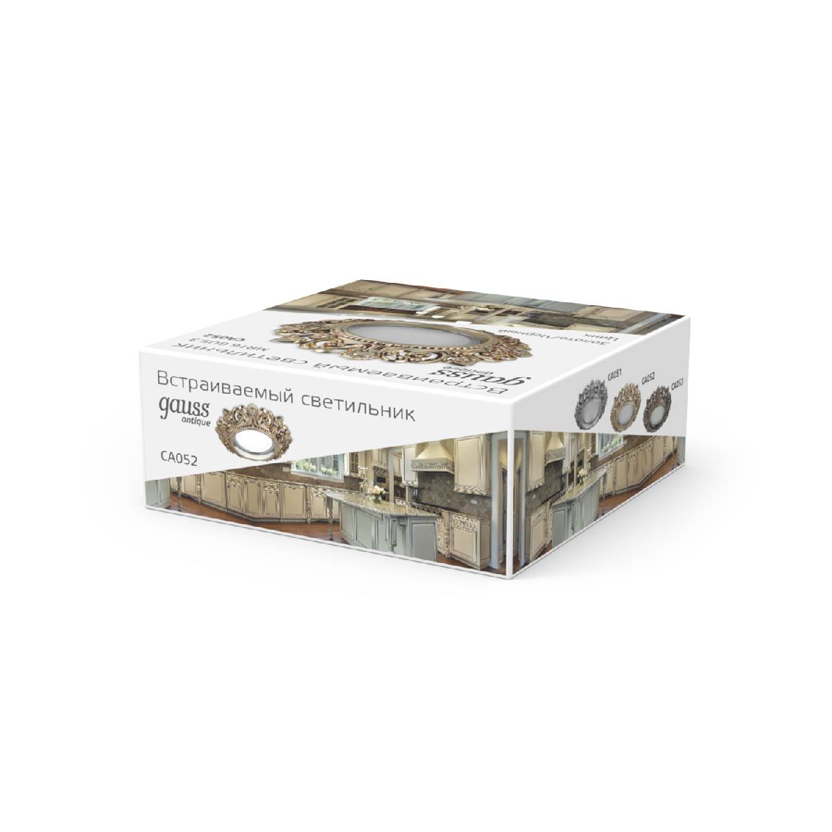 Встраиваемый светильник Gauss Antique CA052