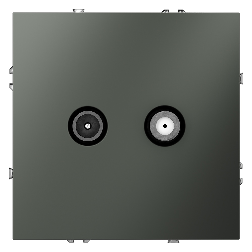 Розетка телевизионная Voltum S70 VLS060406 (титан)