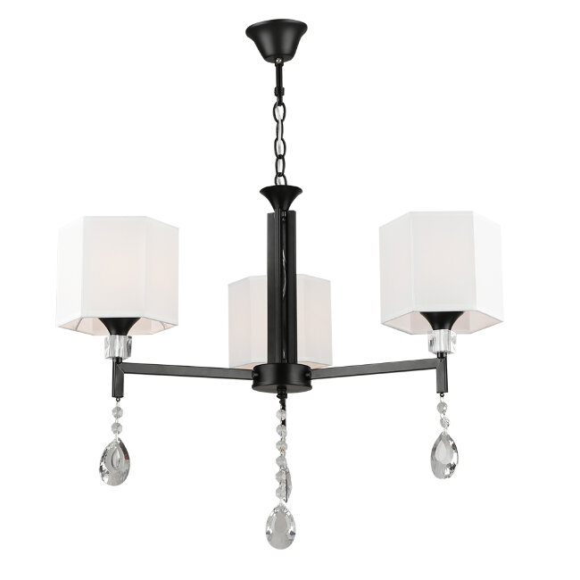 Подвесная люстра Wedo Light Mildret WD3611/3H-BK-WT