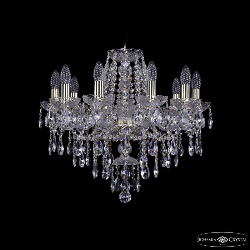Подвесная люстра Bohemia Ivele Crystal 1415/10/200 G