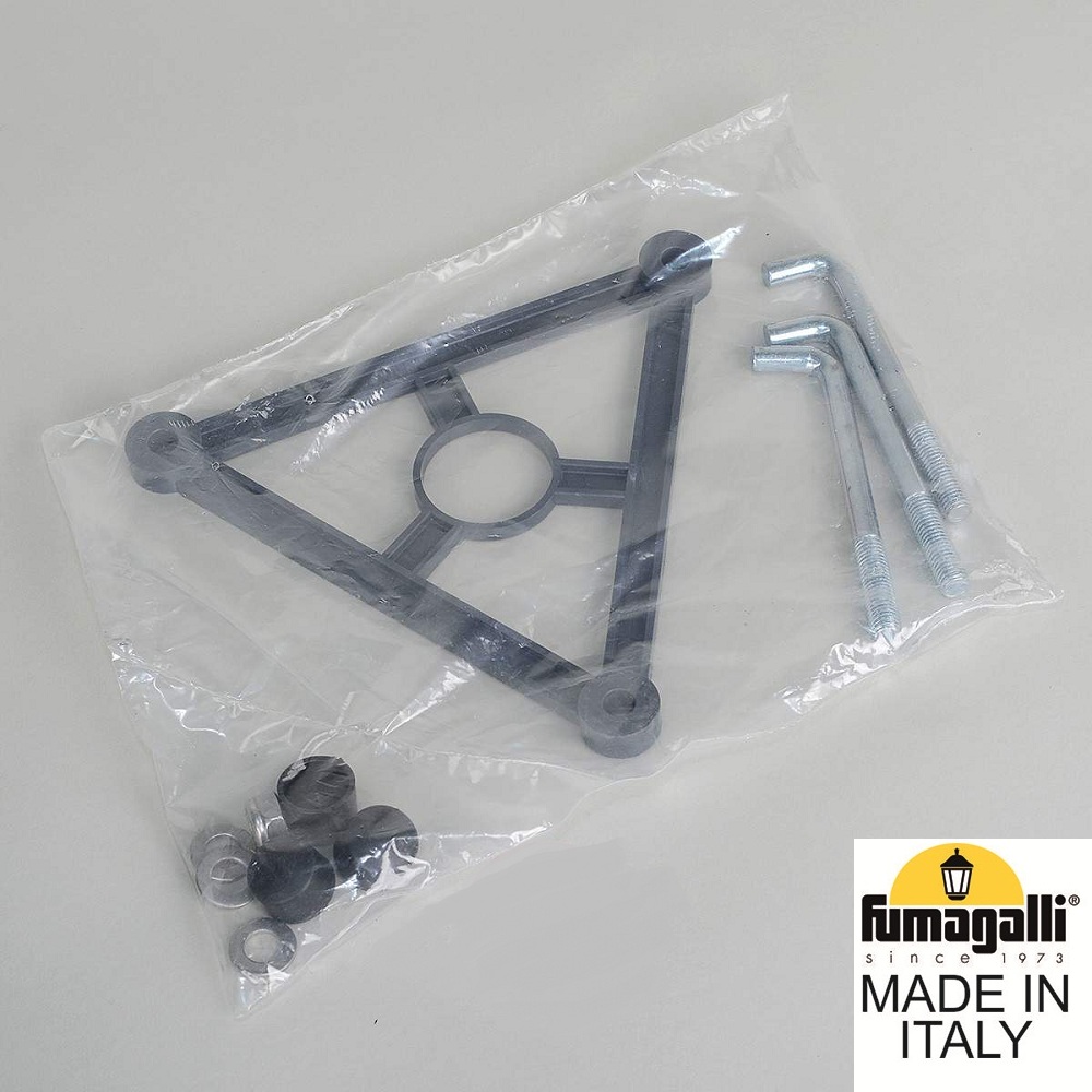 Садово-парковый светильник Fumagalli RICU BISSO/RUT 3L DN E26.157.S30.BXE27DN