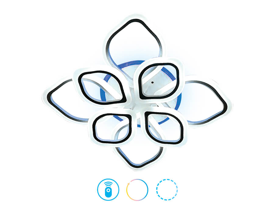 Потолочная светодиодная люстра Ambrella Light Acrylica Original FA517