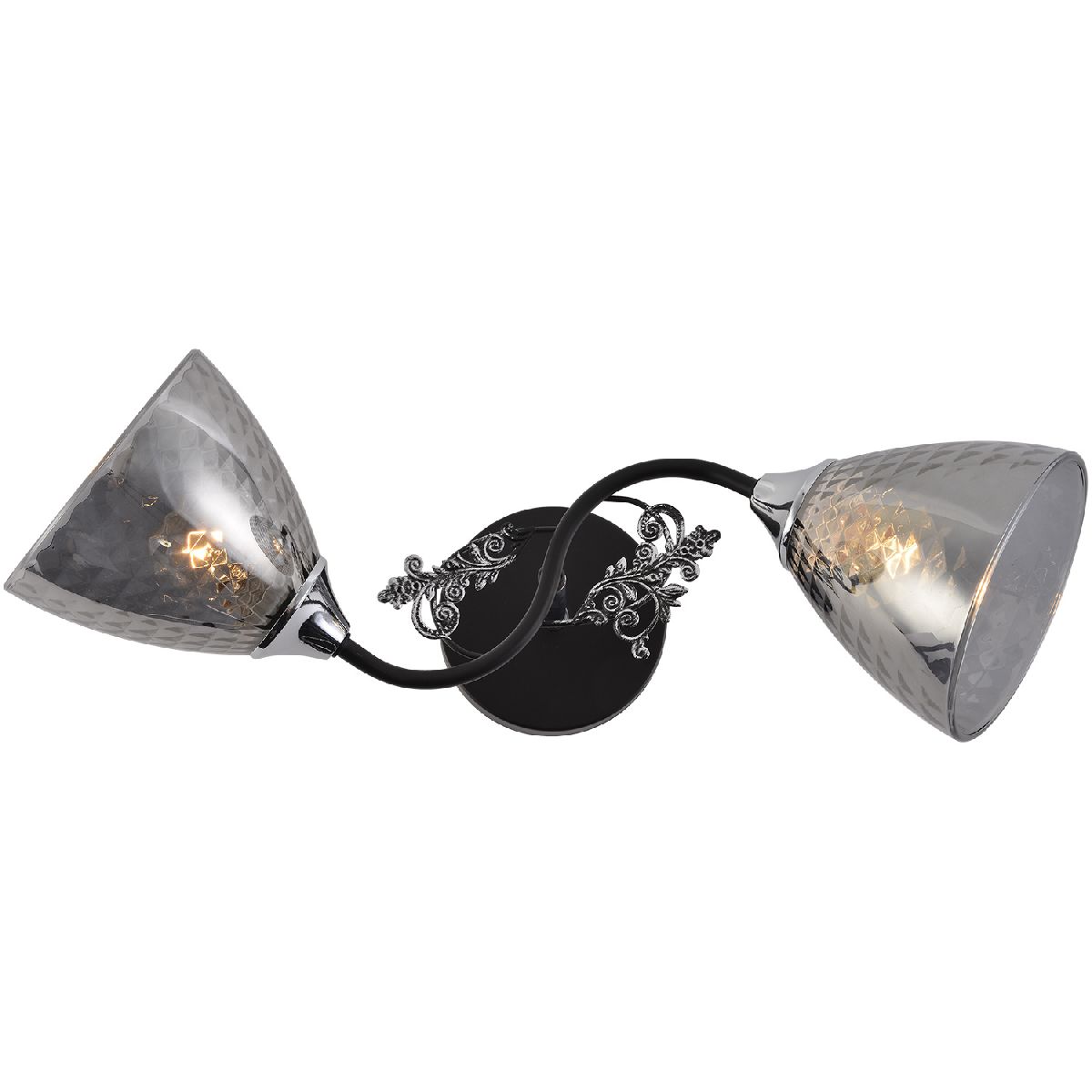 Потолочная люстра Reluce 01525-0.3-02 BK+CR