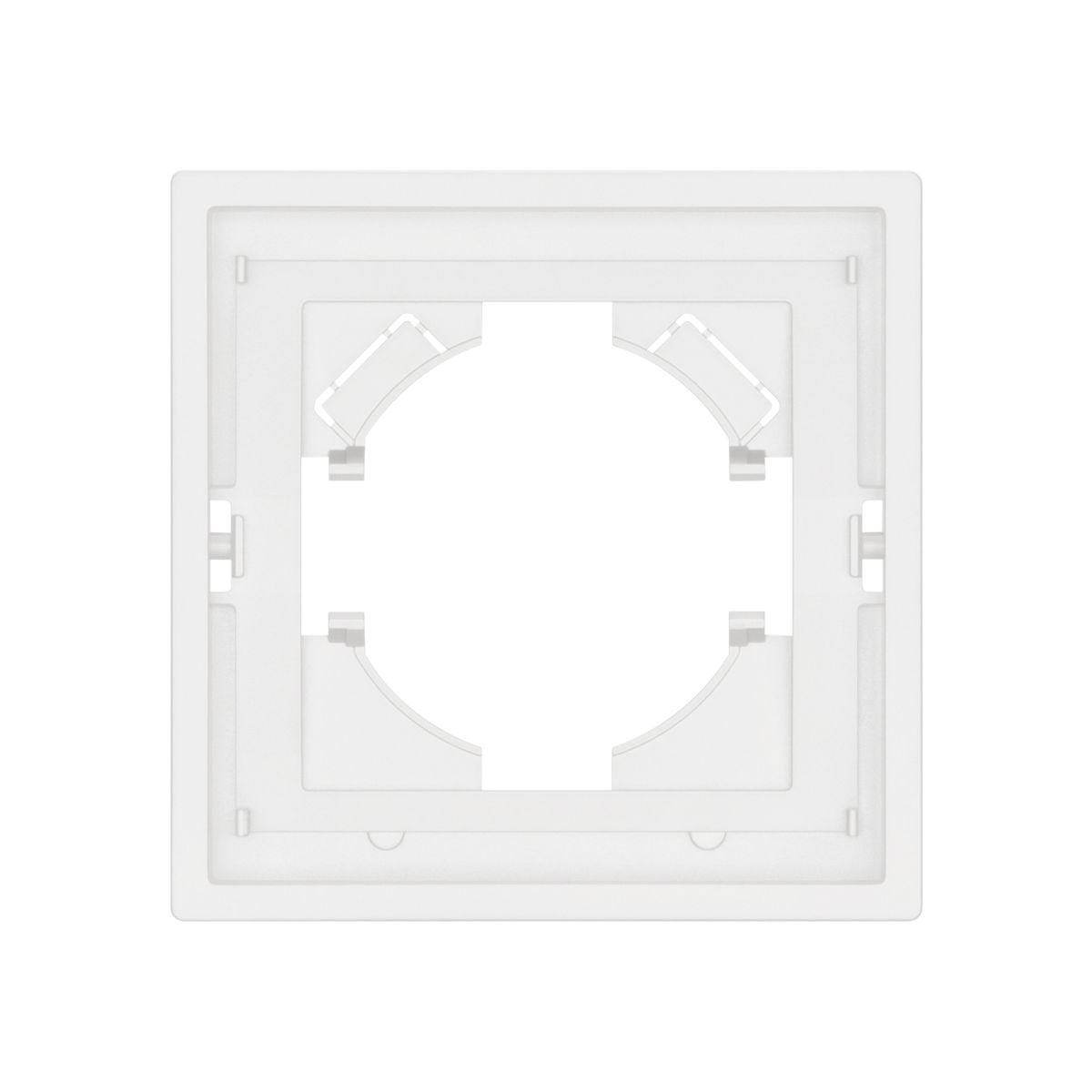 Рамка пластиковая на 1 пост Arlight FRM-TENDO-SFPL-1-WH 054645