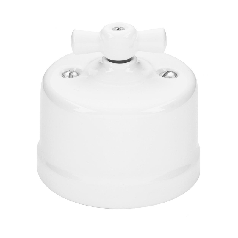 Выключатель поворотный керамический проходной одноканальный Sun Lumen 060-752