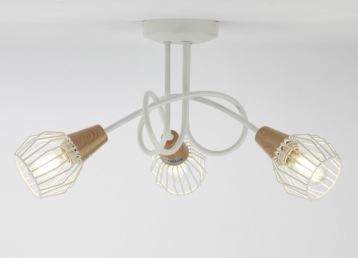 Потолочная люстра Rivoli Naturale 7002-303 Б0038093