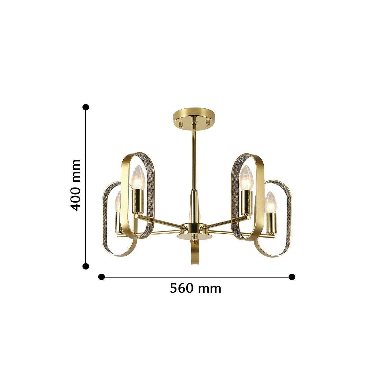 Потолочная люстра F-Promo Scintillans 2483-5P