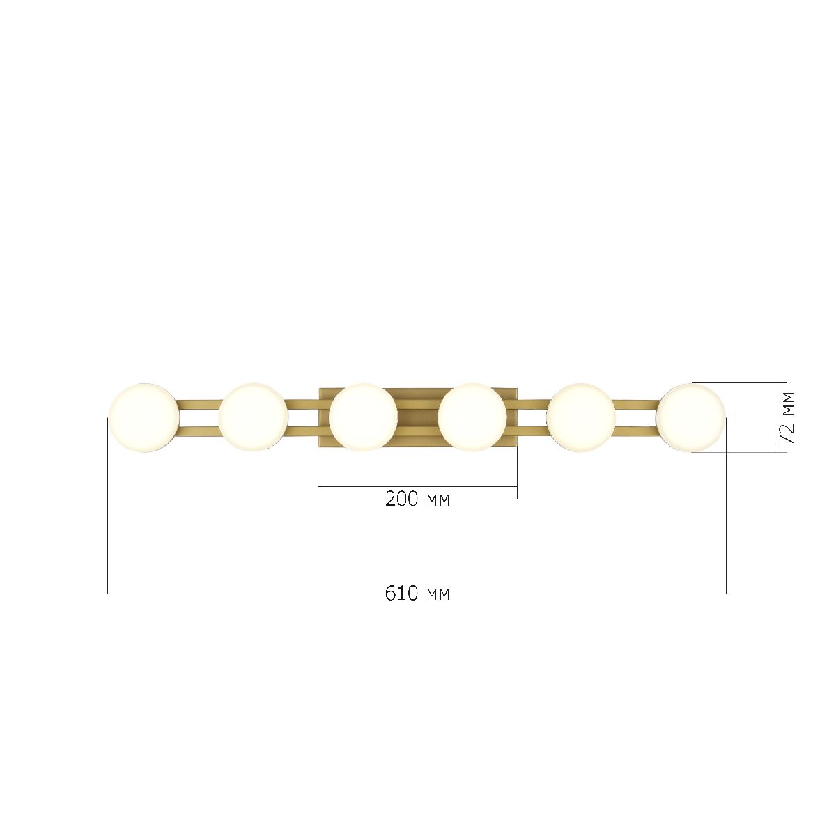 Настенный светильник ST Luce Monro SL6610.201.06