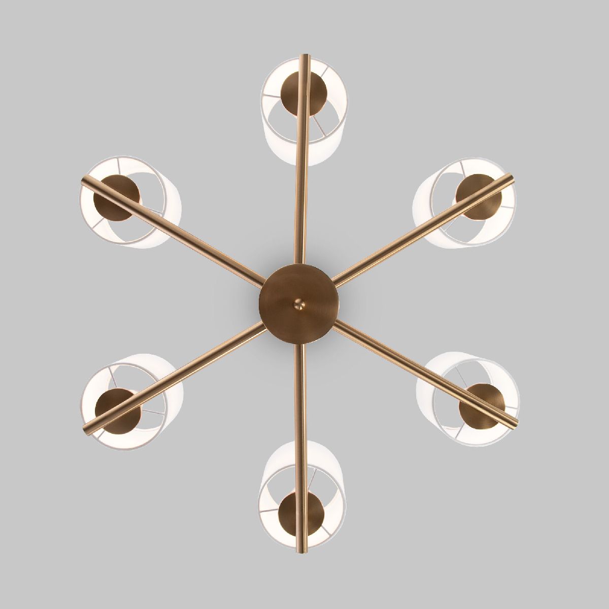 Подвесная люстра Eurosvet Caprera 60146/6 латунь Smart a063858