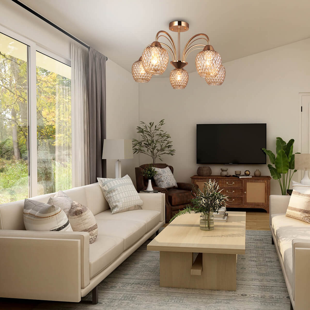 Потолочная люстра F-Promo Olimp 2541-5U