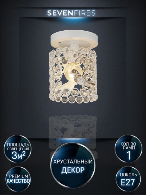 Потолочный светильник Wedo Light Denes WD3568/1C-WG-CL