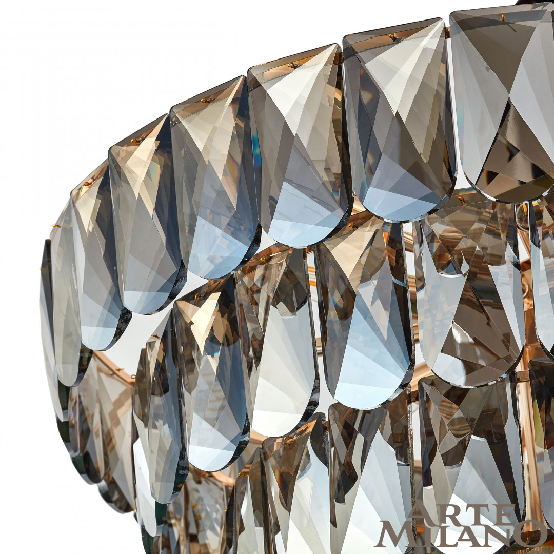 Подвесная люстра Arte Milano 33608B.D750.H530.E14.18 G