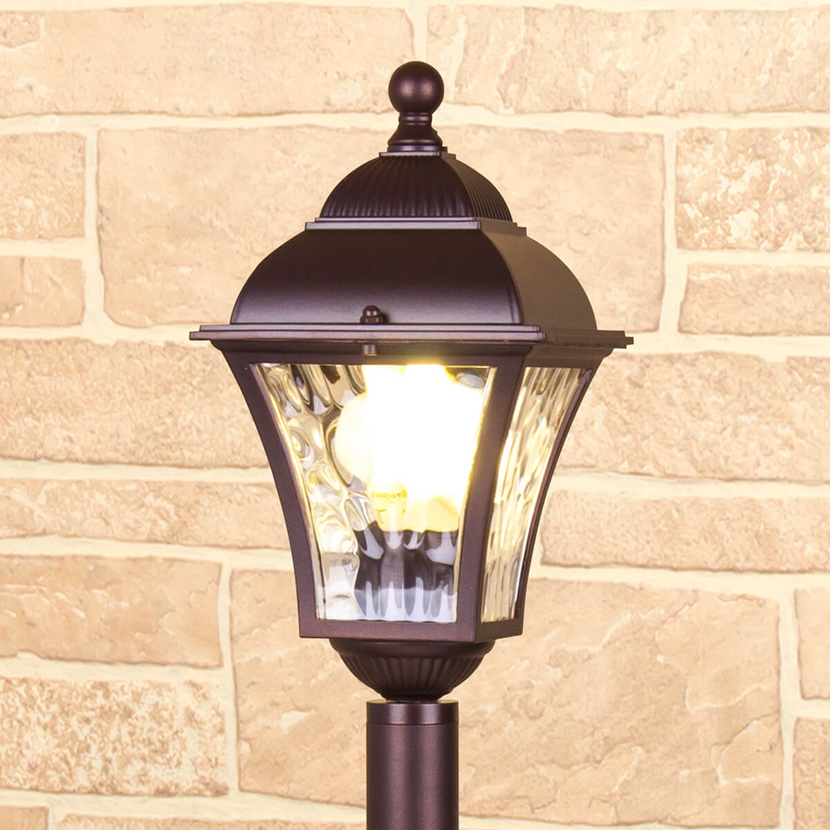 Уличный cветильник Elektrostandard Apus F шоколад GL 1009F 4690389134159