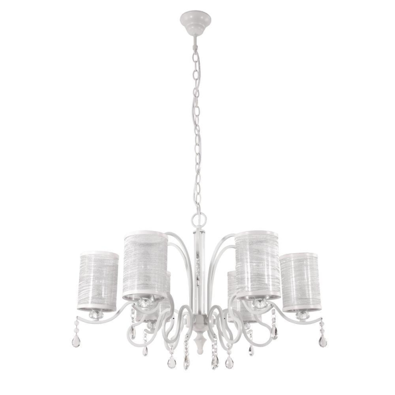 Подвесная люстра Crystal Lux Elisa White SP6