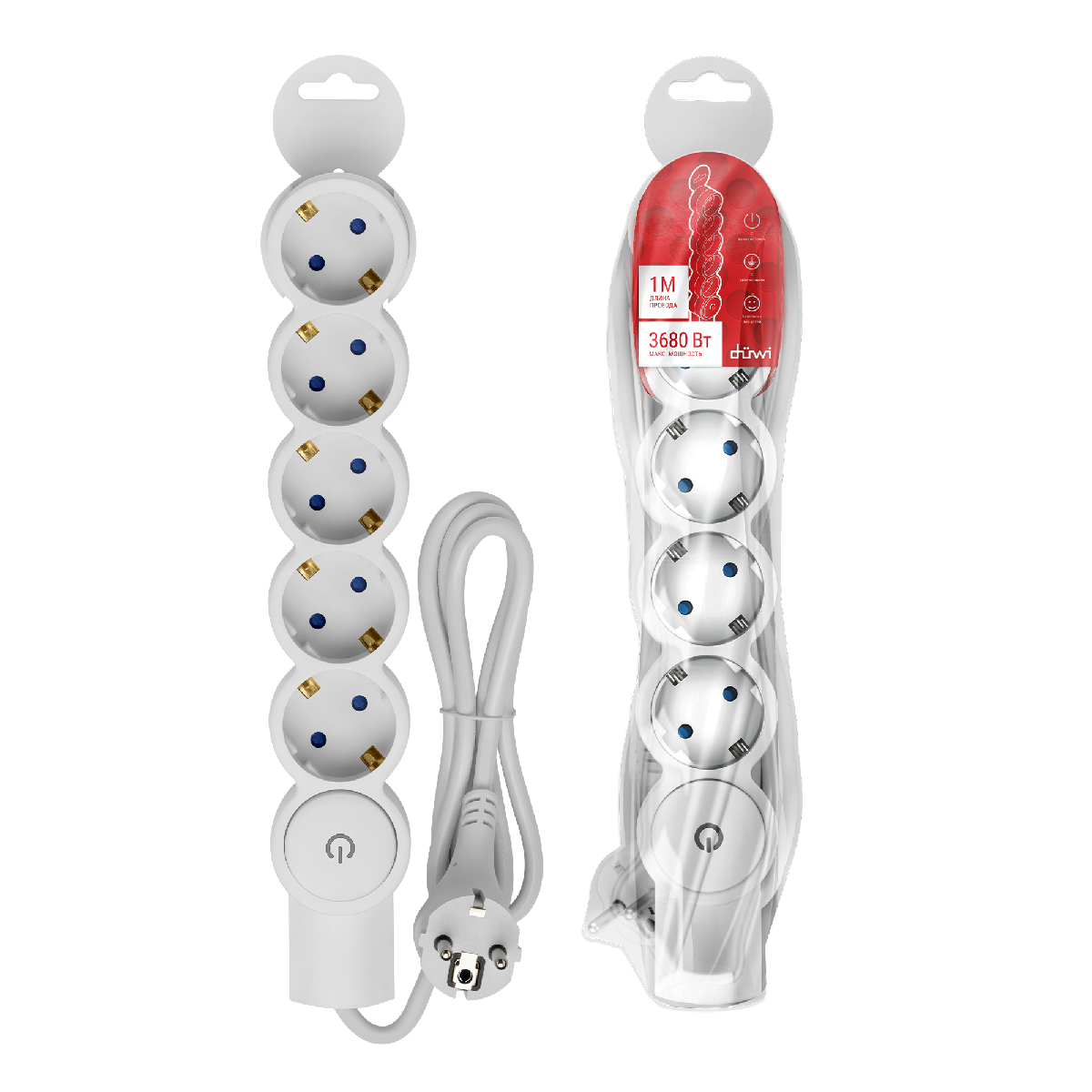 Удлинитель бытовой Duwi 32073 9