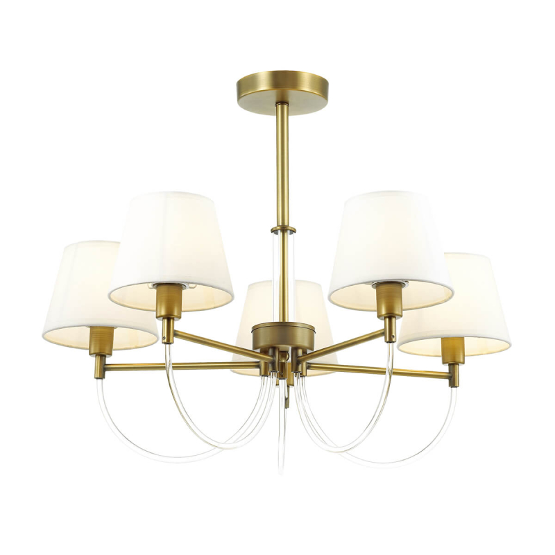 Подвесная люстра неоклассика Lumion Dakota 3702/5C