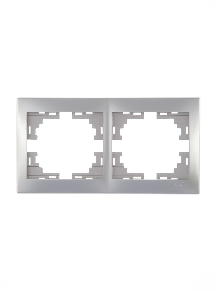 Рамка 2-местная горизонтальная Lezard Mira 701-1000-147