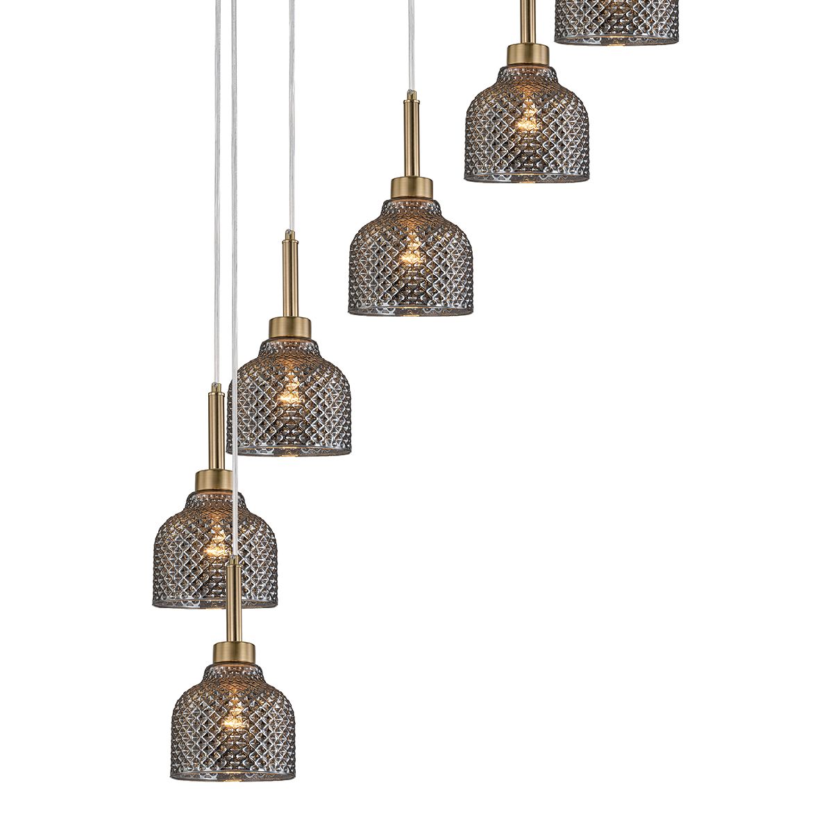 Каскадная люстра Indigo Caramella V000434