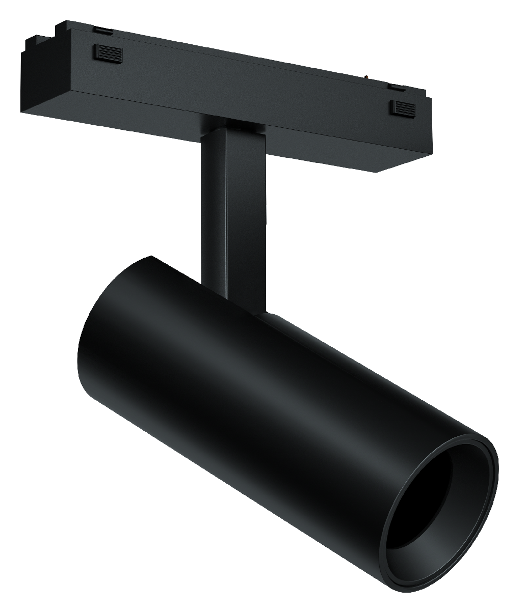 Трековый магнитный светильник iLedex Vision 4825-042-D55-18W-38DG-4000K-BK