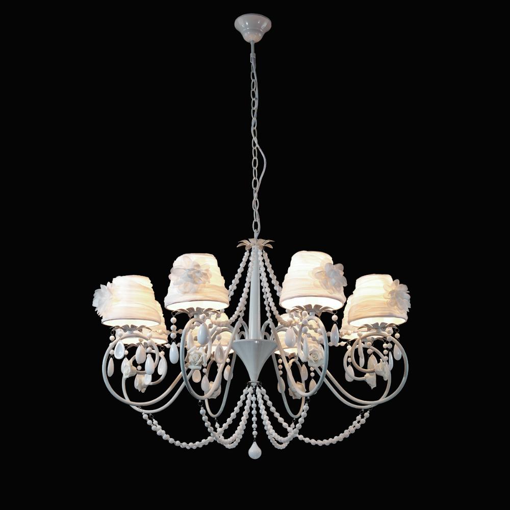 Подвесная люстра Crystal Lux Elena White SP8