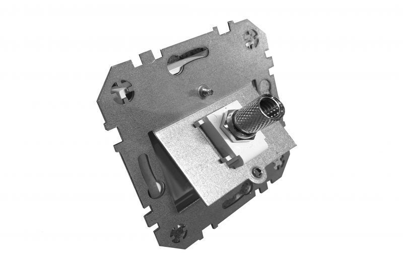 Розетка ТВ проходная Liregus Retro 29-227