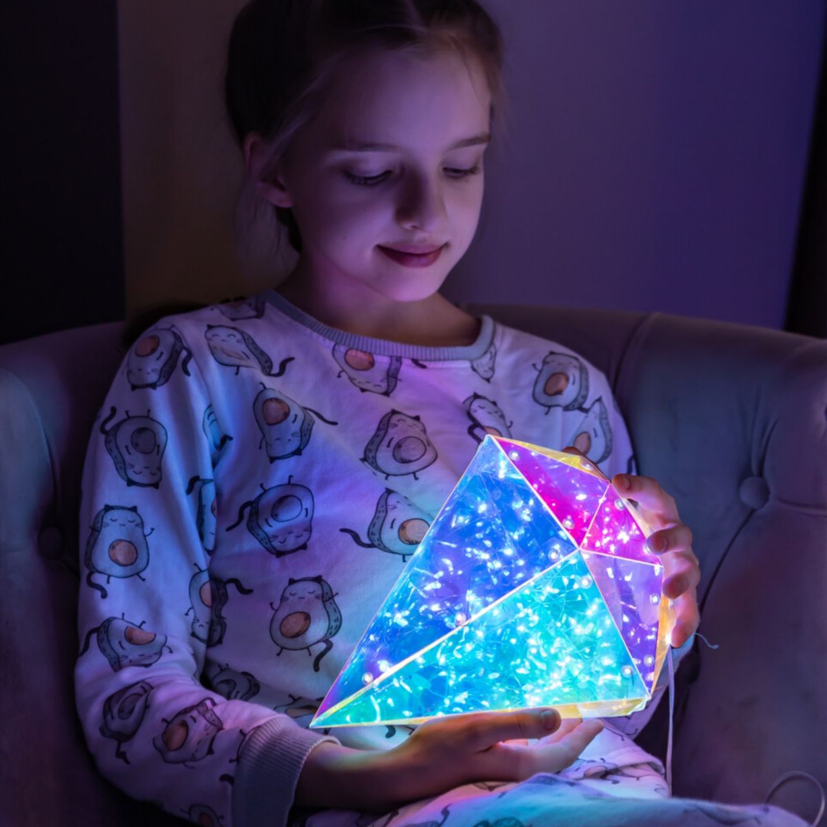 Светильник декоративный Брильянт на батарейках Uniel ULD-R507 3АА DIAMOND UL-00011057