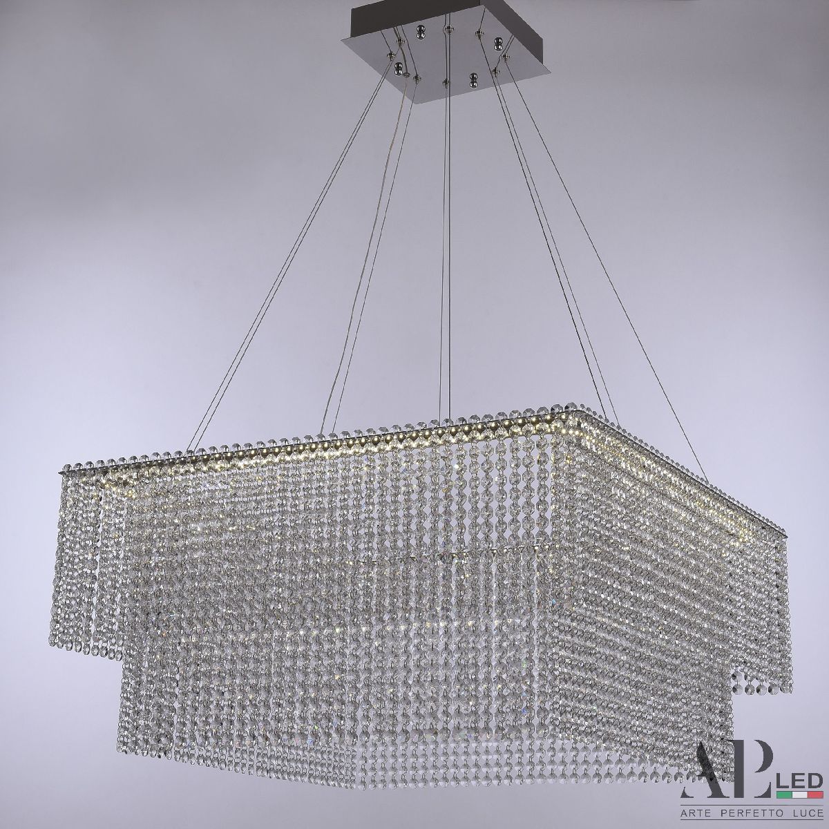 Подвесная люстра Arte Perfetto Luce Sicilia SH04.71.C.Ni.4000