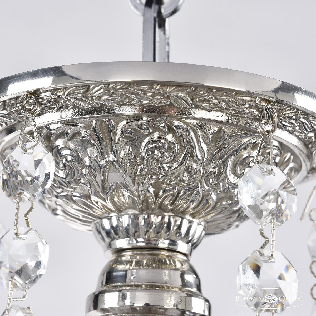 Подвесная люстра Bohemia Ivele Crystal Florence 71102/5/125 B Ni