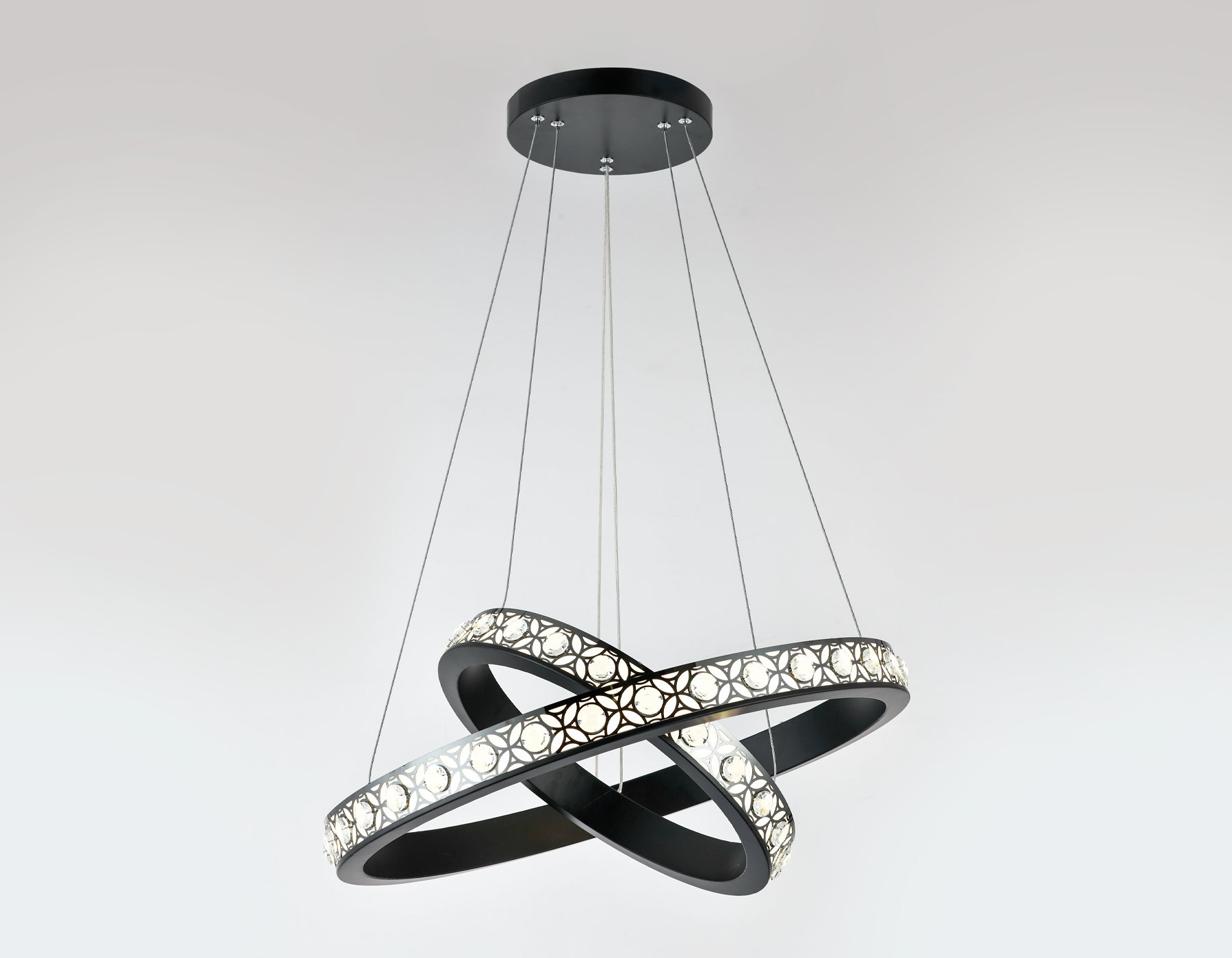 Подвесная люстра с пультом Ambrella Light Ice FA171