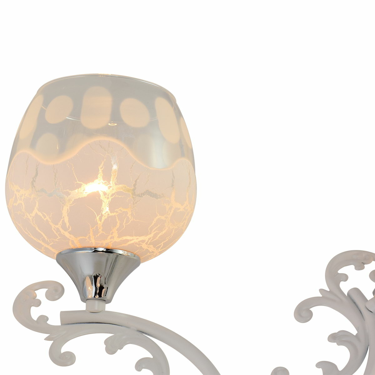 Люстра на штанге Reluce 01308-0.3-05 WH+CR