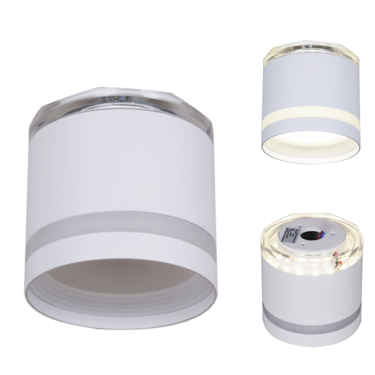 Накладной светильник Reluce 53001-9.5-001LD GX53+LED3W WT