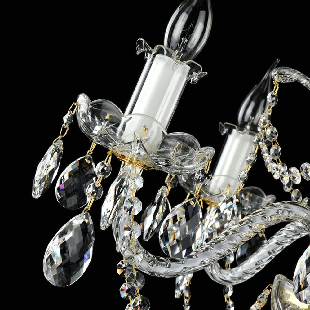 Подвесная люстра Maytoni Lira DIA907-PL-05-G