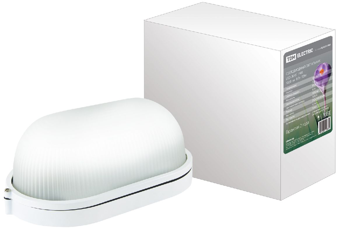 Настенно-потолочный светодиодный светильник TDM Electric LED ЖКХ 1401 SQ0329-0022